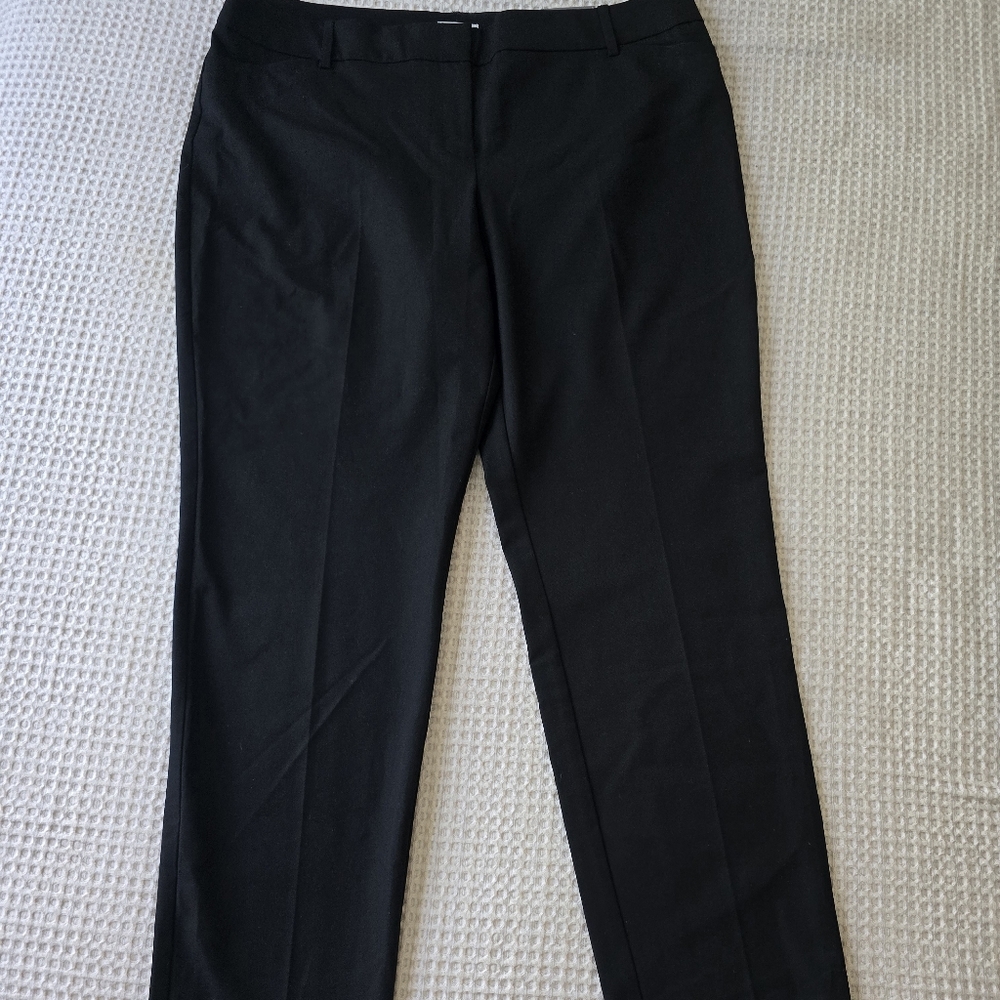 Van Heusen Black Stretch Comfort Waist Trousers